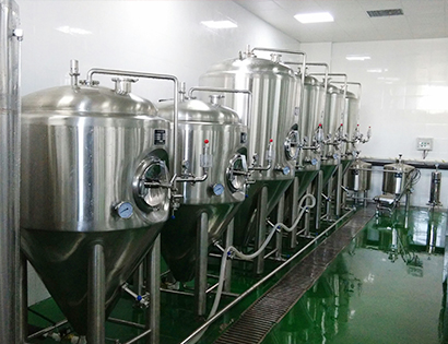 500L and 1000L fermentation tanks