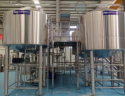 2500L four vessel saccharification system