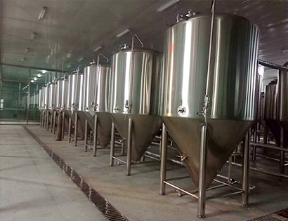 1000L upper inner oval manhole fermentation tank